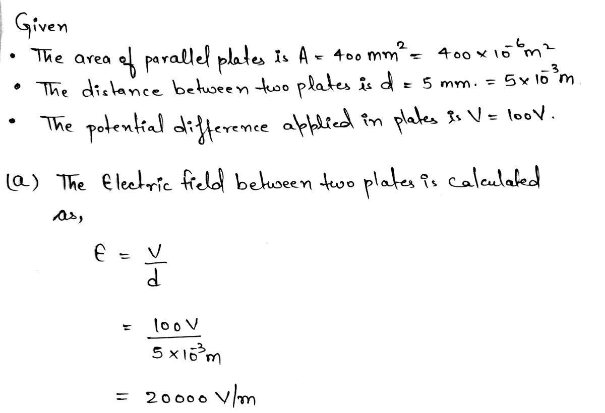 Physics homework question answer, step 1, image 1